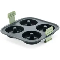 Lekue Rechteckiger Korb für Heißluftfritteuse 20 cm grau