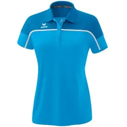 ERIMA Damen Polo CHANGE poloshirt function, curacao/mykonos/white, 40