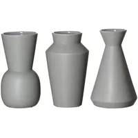 Ritzenhoff & Breker Kalmar Vasen-Set 20 cm 3-teilig grau