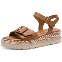 TAMARIS Sandalette Damen, Bequem braun,EU 37