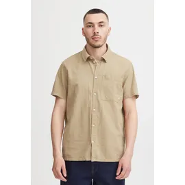 !Solid Kurzarmhemd Beige S