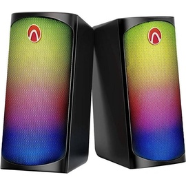 BlitzWolf 2.0 computer speakers for gamers Bluetooth 5.0, RGB, AUX,