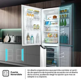 Hisense RB329N4AWE Kühl-Gefrierkombination (255 l, 1797 mm hoch, Weiß)