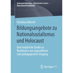 Bildungsangebote Zu Nationalsozialismus Und Holocaust - Christina Ulbricht, Kartoniert (TB)