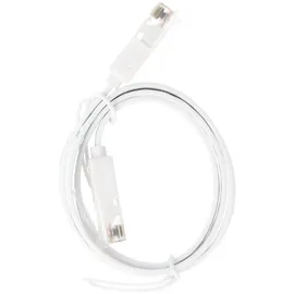 goobay Good Connections Patch Flachband Netzwerkkabel RJ45 CAT6 10m Weiss