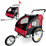 SAMAX 2in1 Jogger rot/schwarz
