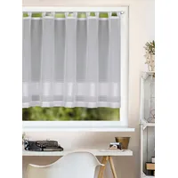 Homing Panneaux HOMING "Saraya" Gr. 1, weiß, B:145cm H:90cm, Polyester, Gardinen, Fertigschal