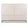 agmat-furniture Genua 160 x 120 x 45 cm Beige / Weiß
