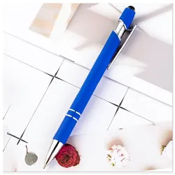 Kugelschreiber Display Touch Pen Stift für iPad iPhone Samsung Huawei Xiaomi Blau