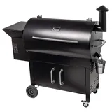 Activa Smoker Grill Indiana XXL I Pellet Smoker inkl. automatischer Pelletzuführung & Thermometer I Hochwertiger Pelletgrill für ein gelungenes BBQ