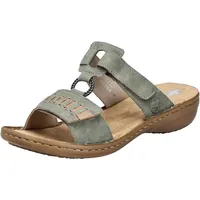 Rieker FSK Damen Sandalen für Damen, grün, 40 EU