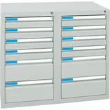 Schubladenschrank ESTA2 900x1000x500 7035/7035 7612507