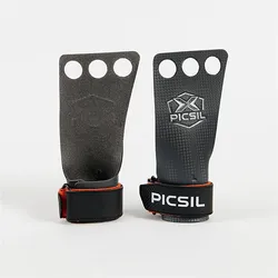 Handschutz Crosstraining RX Grips mit Löchern, EINHEITSFARBE, S