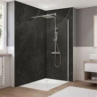Breuer Via Walk-In-Dusche 90 x 190 cm Klarglas