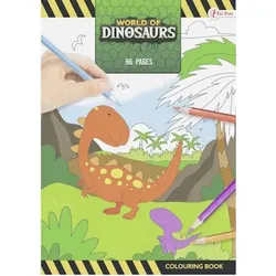 TOI TOYS 46898 WORLD OF DINOSAURS Super Malbuch