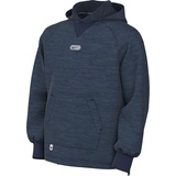 Nike Jungen Top B Nk Df Athl FLC Po Hoodie, Midnight Navy/Htr/Lt Smoke Grey, DX5374-410, L