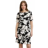 Betty Barclay Sommerkleid Mini Schwarz/Beige 48