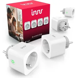 Innr Smart-Home-Steckdose 4 St. Weiß