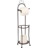 Ambiente Haus Toilettenpapierhalter AMBIENTE HAUS, braun, Metall, Toilettenpapierhalter, Höhe