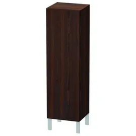 Duravit L-Cube Halbhochschrank individual, Tür rechts, nussbaum gebürstet