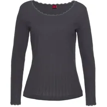 s.Oliver Pyjamaoberteil grau 32/34