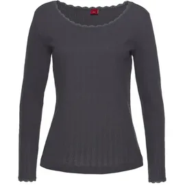 s.Oliver Pyjamaoberteil grau 32/34