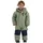 KILLTEC Kesley Mini Skioverall/Schneeanzug mit Kapuze und Schneefang, hell blaugrün, 86/92