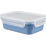 Emsa Clip&Close Color rechteckig 550ml Aufbewahrungsbehälter Aqua Blau
