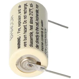 Sanyo Lithium Batterie CR17335 SE Size 2/3A, mit Lötpadel