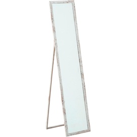 XXXLutz Standspiegel, Weiß, rechteckig, 34x155x3 cm, Spiegel, Standspiegel