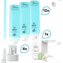 Blanc HYGIENIC Duscherlebnis Komplett-Set 12 x 425 ml, Intim Reinigungsschaum 300 ml