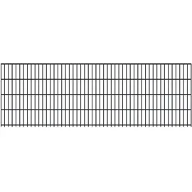 FA-Bausysteme Doppelstabmattenzaun 8/6/8 250 cm x 83 cm Feuerverzinkt