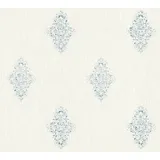Architects Paper Luxury wallpaper Textiltapete 10,05 m x 0,53 m 319461 blau/weiß