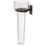 Dehner Regenmesser, Transparent, Schwarz