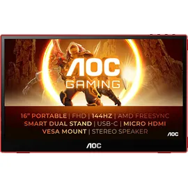 AOC Gaming 16G3, 15.6"