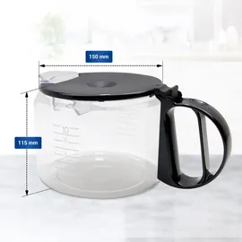 Braun KFK 10 L Ersatzkanne mit Deckel