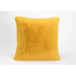 Senfkissen Luxus 50x50 cm - Gelb Quadratisch Polyester Amadeus 50x50 cm