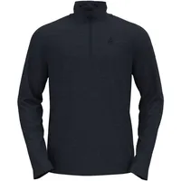 Odlo Roy Fleece Mit Halbem Reißverschluss - Dark Sapphire / Black / Stripes - S