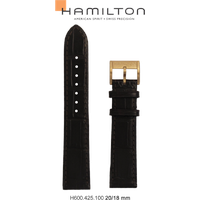 Hamilton Leder Jazzmaster Band-set Leder-braun-20/18 H690.425.100 - braun