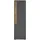 Home Affaire CITY/GIRON Hochschrank 34 x 114 cm Grau Kunststoff