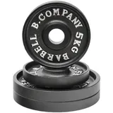 Bad Company Profi Olympia Hantelscheiben Guss 50/51mm Set - 2x5, 2x10 Kg Hantelscheiben