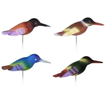 Hti-Living Gartenstecker Set 4-teilig Vogel