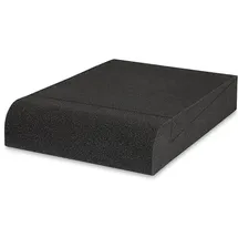Dynavox Schaumstoff-Absorberplatte für Regallautsprecher/Studio Monitore, Reduziert Vibrationen an der Gehäuseoberfläche, 2er-Set