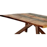 SIT Möbel SIT Tischplatte aus recyceltem Altholz, in Vintage Optik