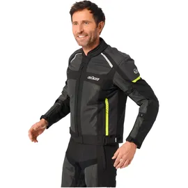 BÜSE Santerno Motorrad Textiljacke Schwarz 2XL