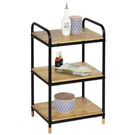 Wenko Regal Loft Bambus Braun mit 3 Etagen