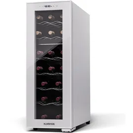 Klarstein Shiraz 18 Duo Weinkühlschrank 2 Zonen 53L/18 Flaschen 5-18 °C Touch