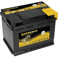 Starterbatterie 55Ah 12V 510A Bars Gold SMF Autobatterie ersetzt 50Ah 60 Ah