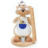 Schweda Räuchermann Hamster 27 cm mehrfarbig