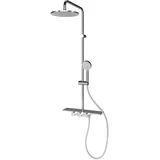 Schulte Duschsystem Duschmaster Rain III mit Thermostat Chrom D969290